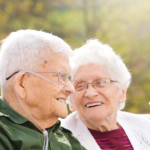 image of eldery couple